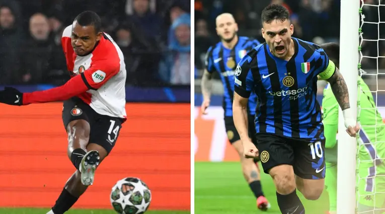 Feyenoord e Inter de Milán se enfrentan por los 8vos de final de la UCL 2024-2025