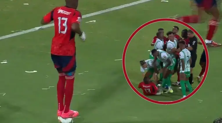 Francisco Chaverra le hizo la 'chaverrinha' a Nacional en el clásico