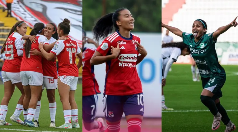 Tabla de goleadoras Liga BetPlay Femenina 2025. 