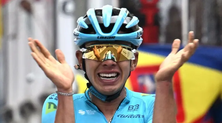 Harold Tejada, ciclista colombiano