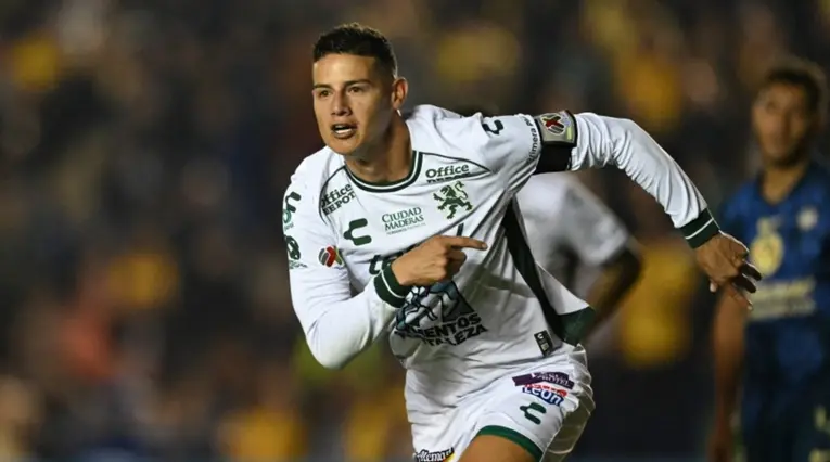 James Rodríguez, futbolista colombiano