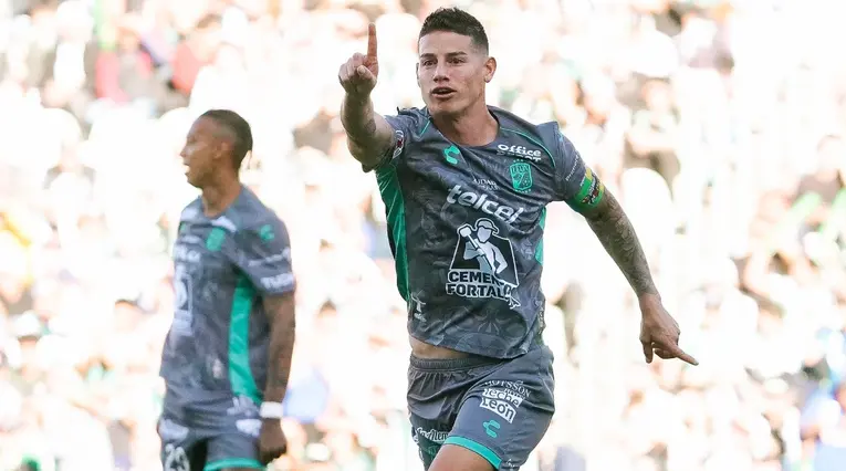 James Rodríguez, futbolista colombiano