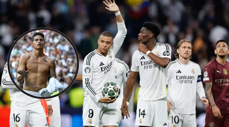 Real Madrid extraña a James Rodríguez 