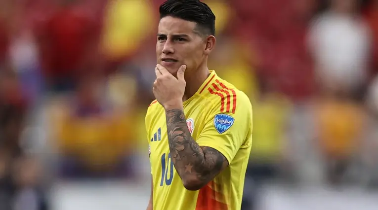 Historial de James Rodríguez con la Selección Colombia enfrentando a Brasil 