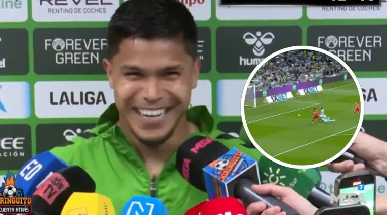 Juan Camilo Hernández habló del gol con Betis a Sevilla 