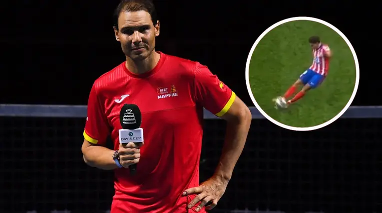 Rafael Nadal habló sobre el penal de Julián Álvarez