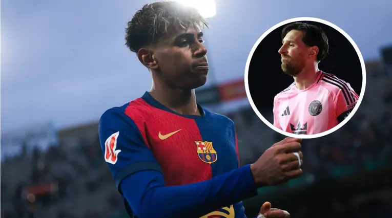 Lamine Yamal no le gusta ser comparado con Messi 