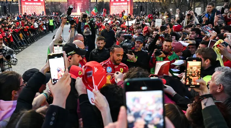 Lewis Hamilton habló de su objetivo con Ferrari