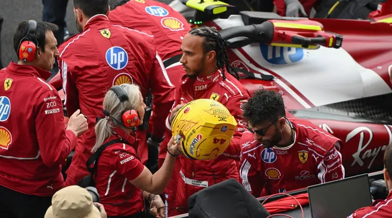 Hamilton habló tras la segunda ronda de la pole en el GP de China