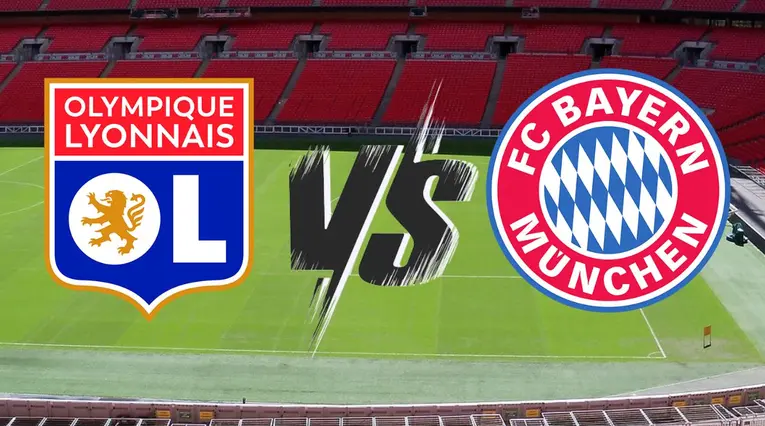 Escudos Lyon vs Bayern