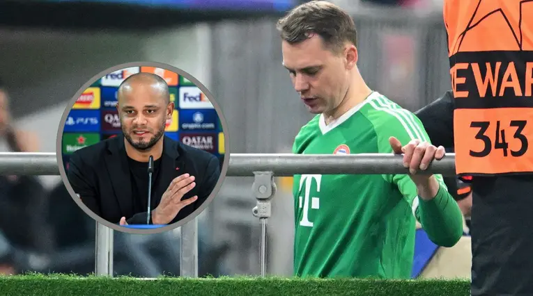 Kompany confirmó tiempo de baja de Manuel Neuer 