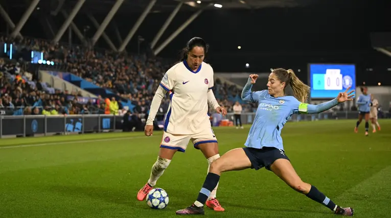 Mayra Ramírez en Chelsea vs Manchester City