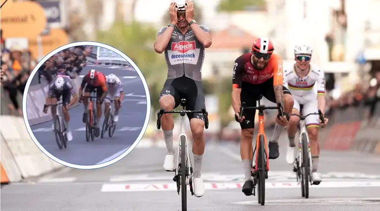 Poel ganador de la Milano San Remo 2025