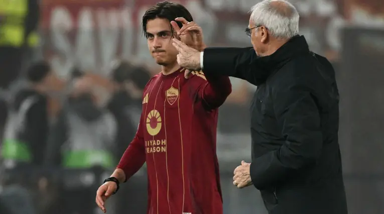 Paulo Dybala lesión con la Roma 