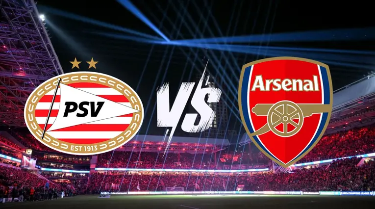 PSV y Arsenal se enfrentan por 8vos de Champions 2024-2025