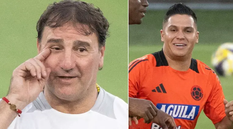 Néstor Lorenzo y Juan Fernando Quintero