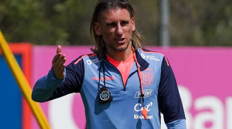 Sebastián Beccacece, entrenador de Ecuador
