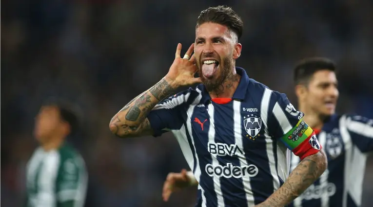 Sergio Ramos anota su primer gol con Monterrey en la Liga MX