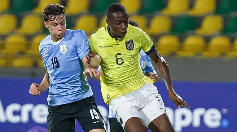 Uruguay y Ecuador en duelo por el Sudamericano Sub-17 del 2025