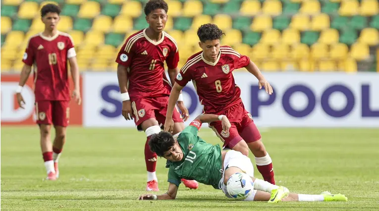 Venezuela derrotó a Bolivia en su debut en el Sudamericano Sub 17
