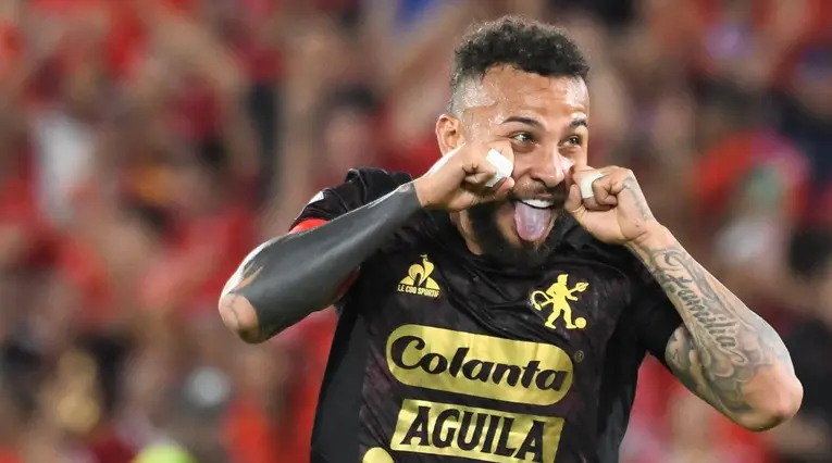 Duván Vergara con el América de Cali
