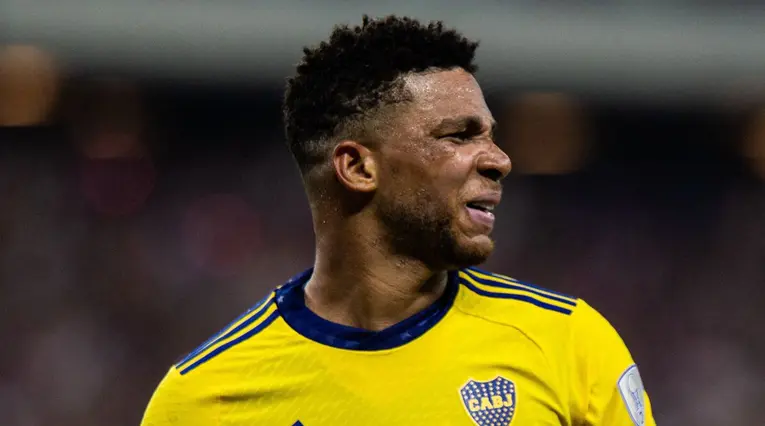 Frank Fabra con Boca Juniors