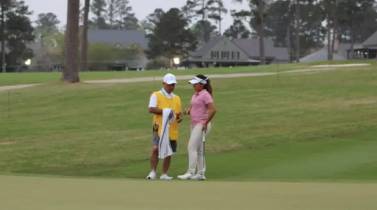 María José Marín, golfista colombiana