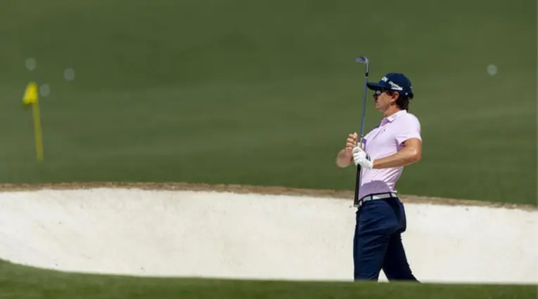 Nicolás Echavarría en el Masters de Augusta