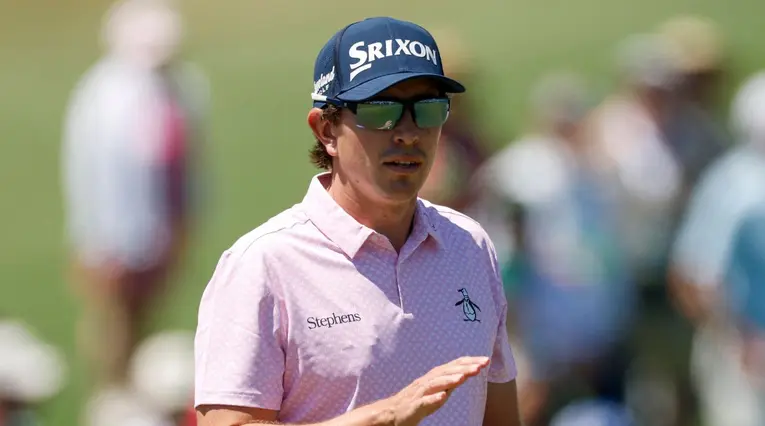 Nicolás Echavarría en el Masters de Augusta