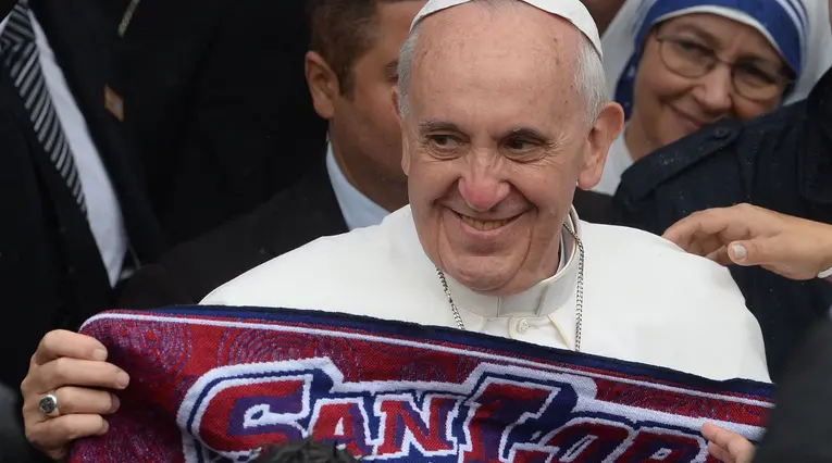 Papa Francisco y su amor eterno por el San Lorenzo