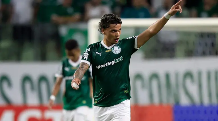 Richard Ríos en la puerta de salida de Palmeiras: opciones en Europa