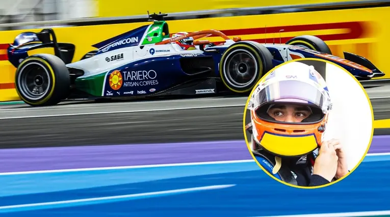 Sebastián Montoya en la F2: Resultados tras el GP de Arabia Saudita