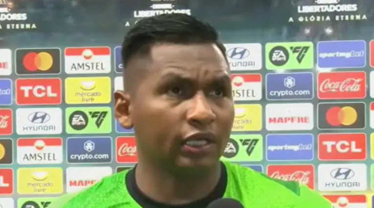 Alfredo Morelos habló sobre la polémica victoria de Bahía sobre Nacional en Copa Libertadores 