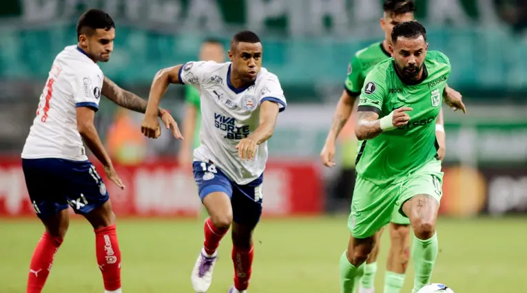 Bahía vs Atlético Nacional en Copa Libertadores