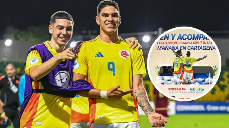 Boletería para la final del Sudamericano Sub 17 entre Colombia y Brasil 
