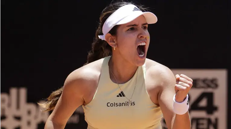 Camila Osorio en la Copa Colsanitas