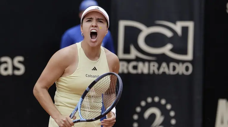 Camila Osorio en la Copa Colsanitas