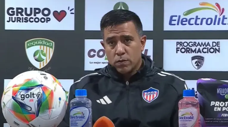 César Farías habló de la victoria de Junior de Barranquilla