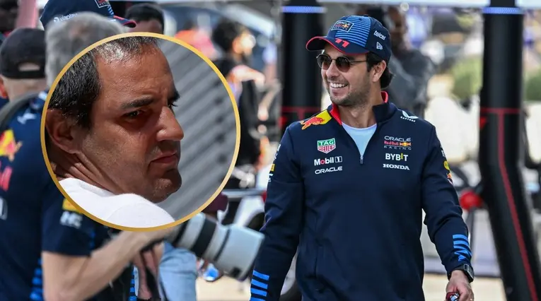 Juan Pablo Montoya y Checo Pérez