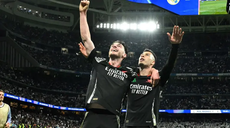 Rice no se guardó nada tras la clasificación de Arsenal en Champions League