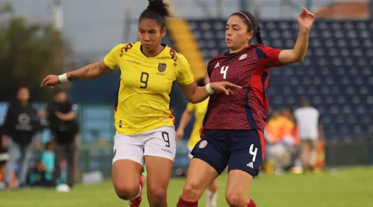 Así podrá ver en vivo el partido entre Costa Rica y Ecuador en la nueva fecha FIFA femenina