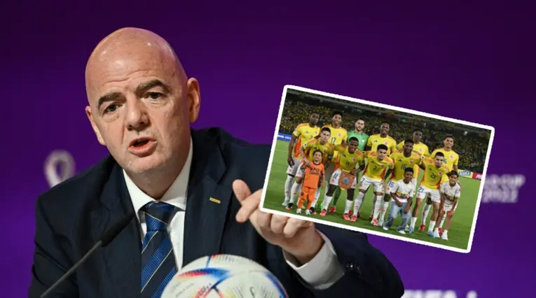 Gianni Infantino y la Selección Colombia