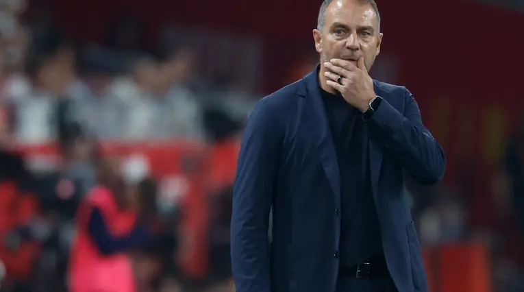 Hansi Flick, técnico de Barcelona
