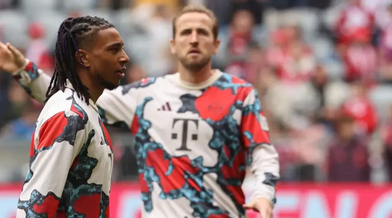 Harry Kane con el Bayern Múnich