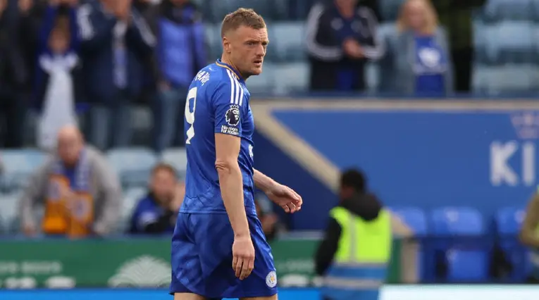 Jamie Vardy, histórico delantero del Leicester