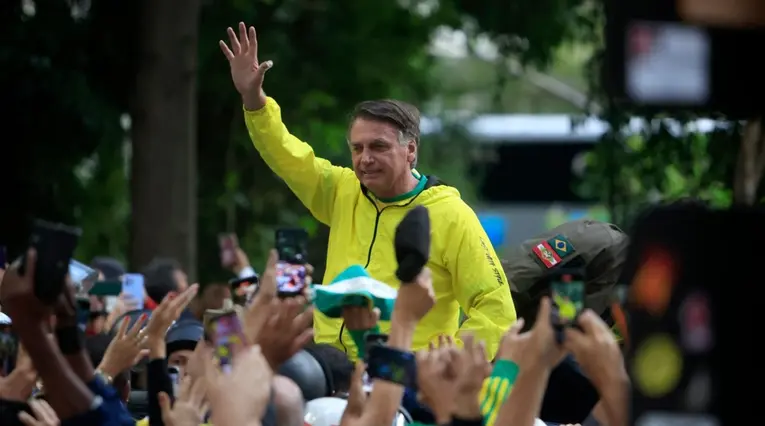 Jair Bolsonaro, expresidente brasileño