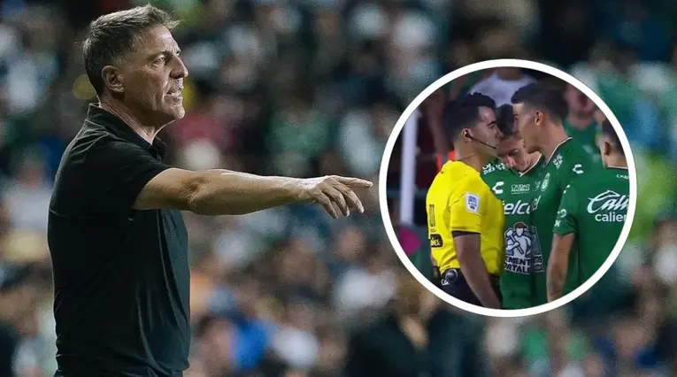Eduardo Berizzo habló sobre la expulsión de James Rodríguez en la Liga MX