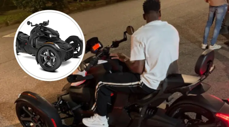 Costo de la moto de Jhon Durán