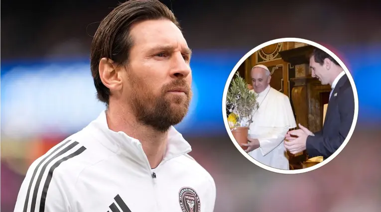 Lionel Messi envía mensaje tras muerte del papa Francisco