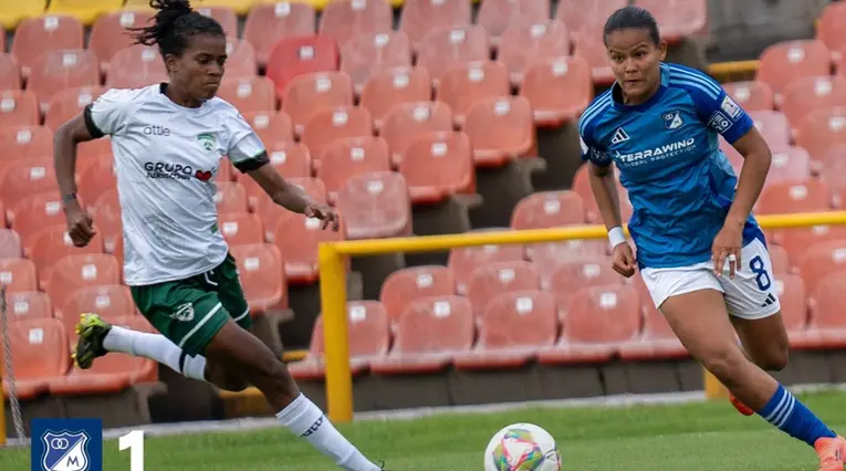 Millonarios y Equidad no se sacaron diferencias en la fecha 8 de la Liga BetPlay Femenina 